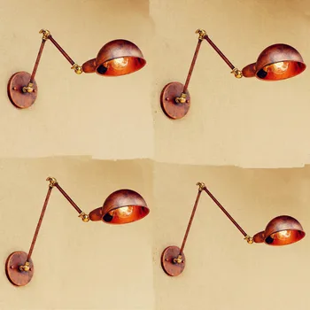 Wandlamp Retro LED Wall Lights For Home Lighting Loft Industrial Wall Lamp Vintage Appliqued Murale Long Arm Wall Light