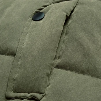 Patchwork Plus Size 3XL Size Black Army Navy Khaki Winter Jacket Men Parka Duck Down Coat Men's Brand-clothing