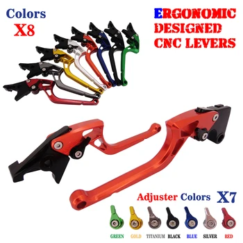 Ergonomic CNC Adjustable Brake Clutch Levers For Honda CB599/CB600 Hornet CBR900RR NC700 NC750 S/X CBR600 F2 F3 F4 F4i 1991-07