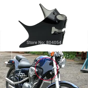 Motorcycle ABS Plastic Frame Neck Cover Cowl For Honda Shadow VT600 VLX 600 STEED400 Black