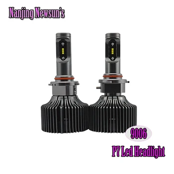 All-In-One Car Headlights New P7 9006 Led Driving Headlamp Kit HB4 Auto Car Fog Lamp Bulbs 6000K 360 Lighting Easy Install 12V