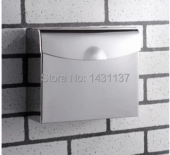 Total 304 Stainless Steel material never rust bathroom paper holder convenient use for hotel or school