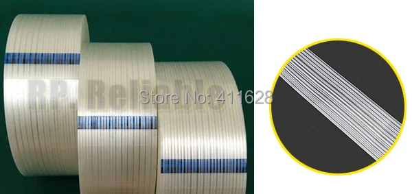 1x 40mm*55M 3M Adhesive Filament Tape, Strong Strength Tensile, Good Pack fasten for Heavy Box Carton, Wood, Goods, Device