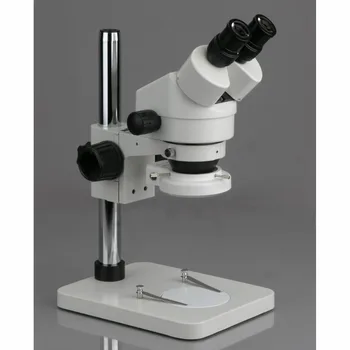 Stereo Binocular Microscope--AmScope Supplies 7X-45X Stereo Binocular Microscope With 14