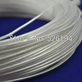 100m Acrolink Silver Plated 6N OCC Signal Teflon Wire Cable 0.3mm2 Dia:1.1mm For DIY