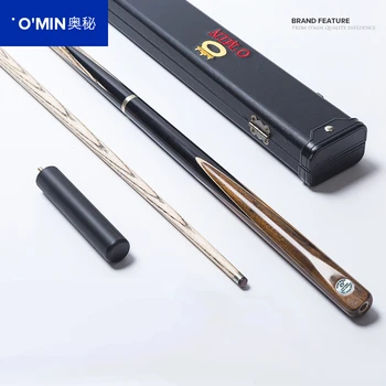 2017 Handmade 3 4 Jointed Snooker Cues Sticks With 3 4 Cue Case Set 9.8-10mm Tips Tacos De Snooker China