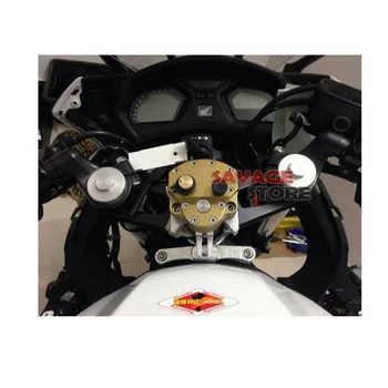 For HONDA CBR 650F CBR650F-Motorcycle Accessories Steering Damper Stabilizer with Mount Bracket Kit