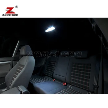 16pc X canbus for Volkswagen GTI Rabbit VW Golf 5 MK5 MKV map dome LED interior light + Parking city bulb kit (2006-2009)