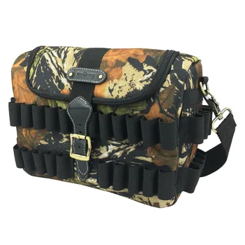 Tourbon Hunting Gun Accessories Camouflage Tactical Cartridges Bag Speed Loader Shooting Ammo Bullet Case Classic Design