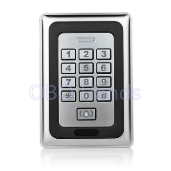 Metal waterproof access control door access control system RFID card reader metal keypad Security-K88 silver