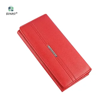 2017 Newest Solid Women Wallets Purses Long European Simple Large Capacity Coin Purse Hasp Money Bag Credit Card Carteira