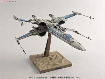 Bandai New 1/72 Star Wars X-WING FIGHTER RESISTANCE Spaceship Assembled model