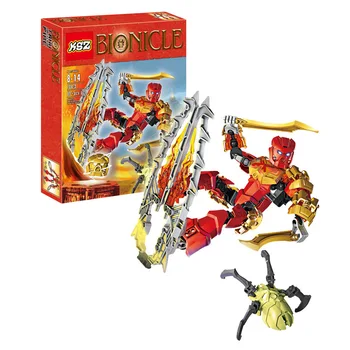 2016 new Bionicle tahu master of fire XZS 708-3 Building Block Toys Action Figure