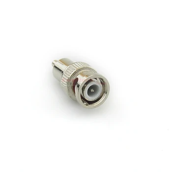 BNC Male to RCA Male Coax Connector Adapter Cable Coupler for CCTV Camera