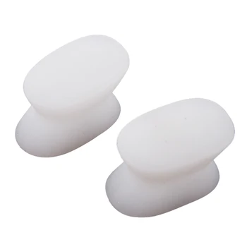 VSEN 2X Hot 1 pair Silicone Gel Toe Spacers for Bunion Pain