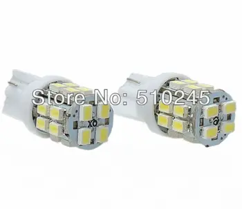 100X Car Auto LED lights T10 194 W5W 20 led smd 1206 Wedge LED Light Bulb Lamp T10 20SMD White