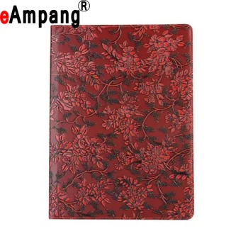 Hot Ultra Stylish Luxury Grape Pattern PU Leather 360 degree Rotating Cover Stand case For apple ipad 5 ipad Air Case cover 9.7