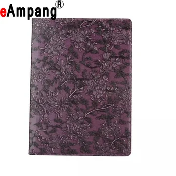 Hot Ultra Stylish Luxury Grape Pattern PU Leather 360 degree Rotating Cover Stand case For apple ipad 5 ipad Air Case cover 9.7