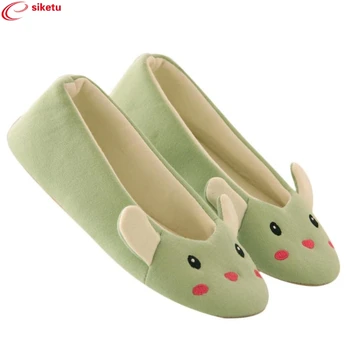Siketu Women Ladies Home Floor Soft Indoor Slippers Cartoon Female Warm Gift Flats Drop Shipping Dec27