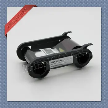Original Evolis R5H004NAA half panel YMCKO color ribbon for Zenius id card printer