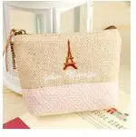 M292 Cute Rural Style Coin Bag Cotton And Linen Time Creative Canvas Small Change Purse Girl Women Student Gift Wholesale