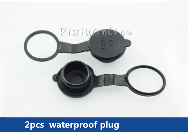2pcs/lot YL540 Car Cigarette Lighter Charger Socket Lid Waterproof Plug Waterproof Cover Circular Connector Protective Sleeve