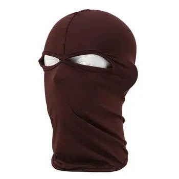 2017 Top Fashion Beanie New Hunting Motorcycle Cycling Masks Headwear Balaclava Hat Military Tactical War Game Full Mask Coffee
