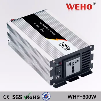 WHP300-122)300w Pure Sine Wave 12VDC 220VAC 50Hz Solar dc to ac Power Inverter