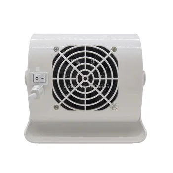 White Mini fan electric heater for study room Portable ceramic PTC Rapid heating Overheating Automatic Ceramic heater 220V 500W