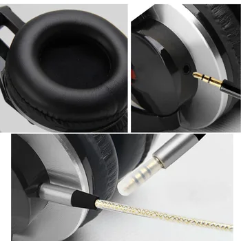 Aaliyah Over-ear Game Headsets Earphone Handband Heavy Bass Gaming Headphone With Mic Stereo Bass For PC Game For Phone Earphone