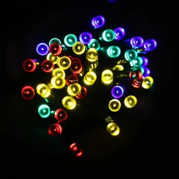 AC100-240V 3*10M 3*100LED 8Modes PVC Wires Lights Decoration Garland Wedding Led Fairy String Lights With Plug The Tail