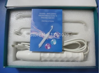 110V-240V Portable High Frequency D' Arsonval Darsonval Kit With 4 Violet Ray Electrodes Factory direct sale
