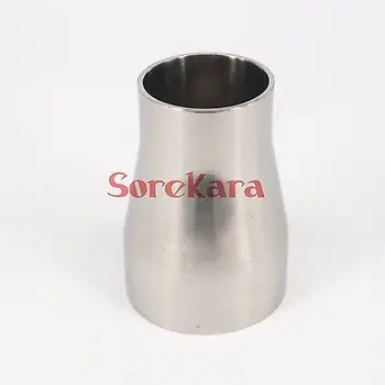129mm Turn to 108mm O/D 304 Stainless Steel Sanitary Weld Concentic Reducer Pipe Fitting