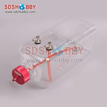 6STARHOBBY 1500ml Transparent Fuel Tank for 150-200cc Gasoline Airplanes / Nitro Airplanes