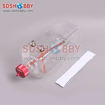 6STARHOBBY 1500ml Transparent Fuel Tank for 150-200cc Gasoline Airplanes / Nitro Airplanes
