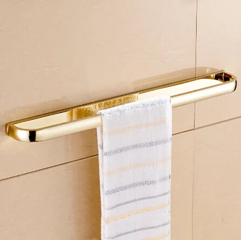 European style Single Towel holder Fashion Copper Towel Rack Towel bar Bathroom Towel Hanger Bathroom Accessories