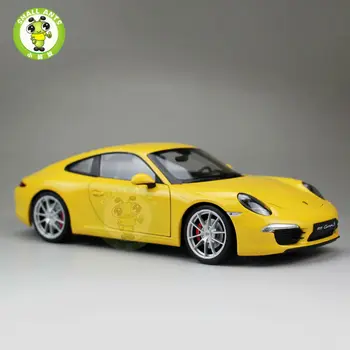 1:18 911 Carrera S Welly FX Car Model Yellow