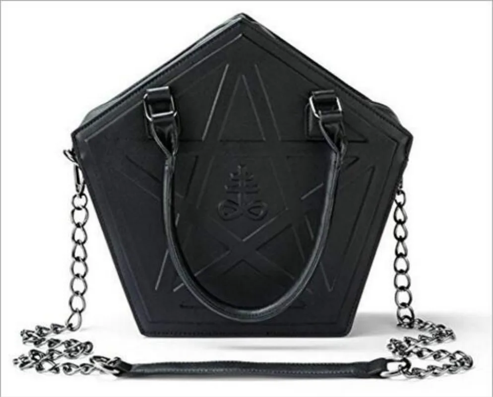 2017 Europe and the United States wind pentagram Gothic letter handbag shoulder bag
