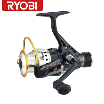 Original Ryobi reel 4+1BB/5.0:1 two spools molinete peche carretes pesca spinning carp fishing reel carretilha