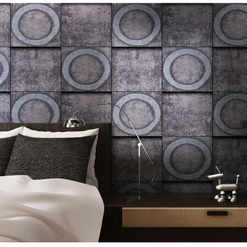 3D Concrete Old Stone Wall Paper Roll Mural wallpaper Decor Background