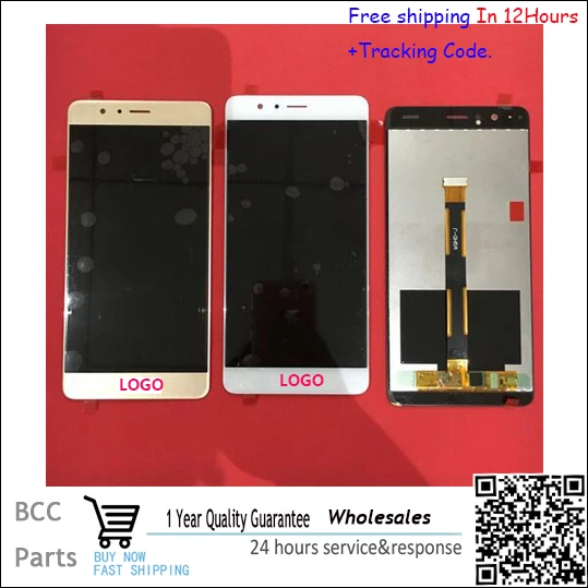 New A+++ quality For Huawei honor V8 KNT-AL20 AL10 UL10 touch screen Panel Digitizer+LCD display test ok,Black white&gold