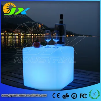 D25cm 16 color changing with 24 keys remote control LED Sqaure Cube 25cm Night Lights