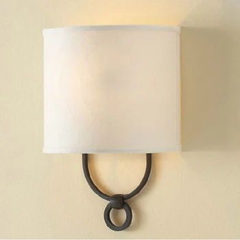 Lamp american brief vintage bedside wall lamp