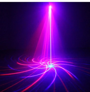 A new intelligent red blue acoustic tube light Bar KTV stage light Multi-function remote control wedding