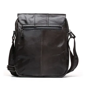 Men Messenger Bags Genuine Leather Cowhide Men Bag Casual men's Shoulder Crossbody business bag briefcase