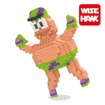WISE HAWK Spongebob new blocks star wars duplo lepin toys playmobil castle starwars orbeez figure doll car brick