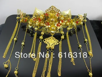 Ancient Chinese Blusher Coronet Bride or Queen Hair Accessory Hair Tiaras