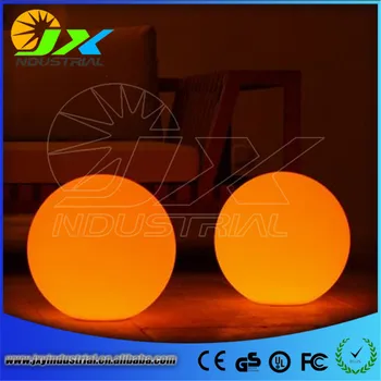 Led rechargeable balls/ Led orb lighting Remote Controlled Color Changing Rechargeable Waterproof Glowing Decorative Garden Led
