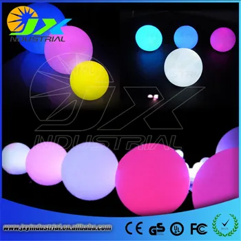 Wedding decoration/ waterproof led ball light with 16 colors 25cm