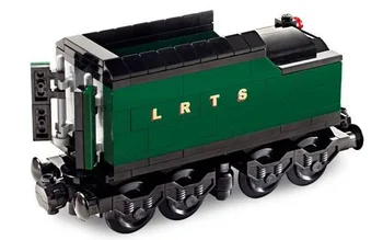 Lepin 1085Pcs 21005 Technic Series Emerald Night Train Model Building Kits Block Bricks Children Gigt Toys 10194